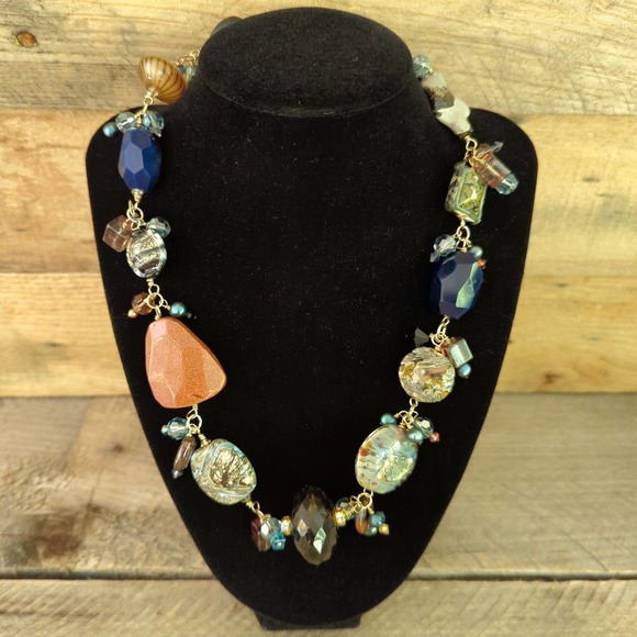 Natural Elements / Earth Elements Choker Necklace - Picture 2 of 10